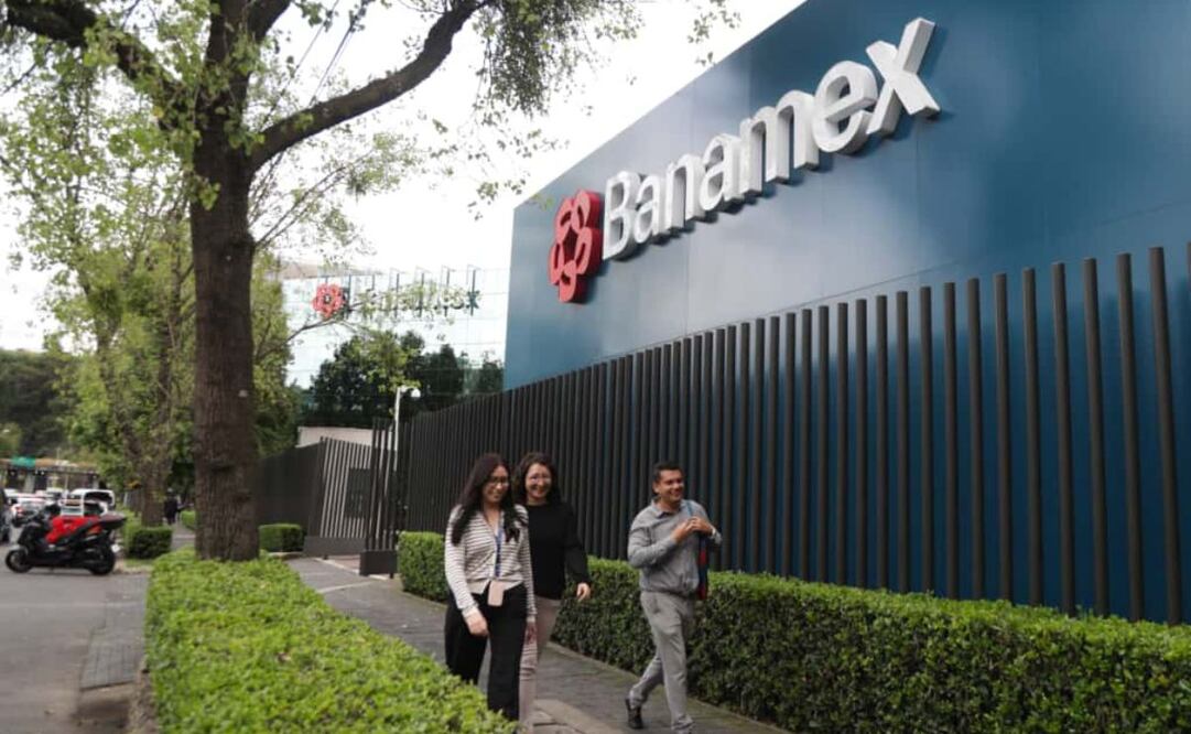 Fachada del Banco de Nacional de México conocido como Banamex. Foto: Carlos Mejía/EL UNIVERSAL