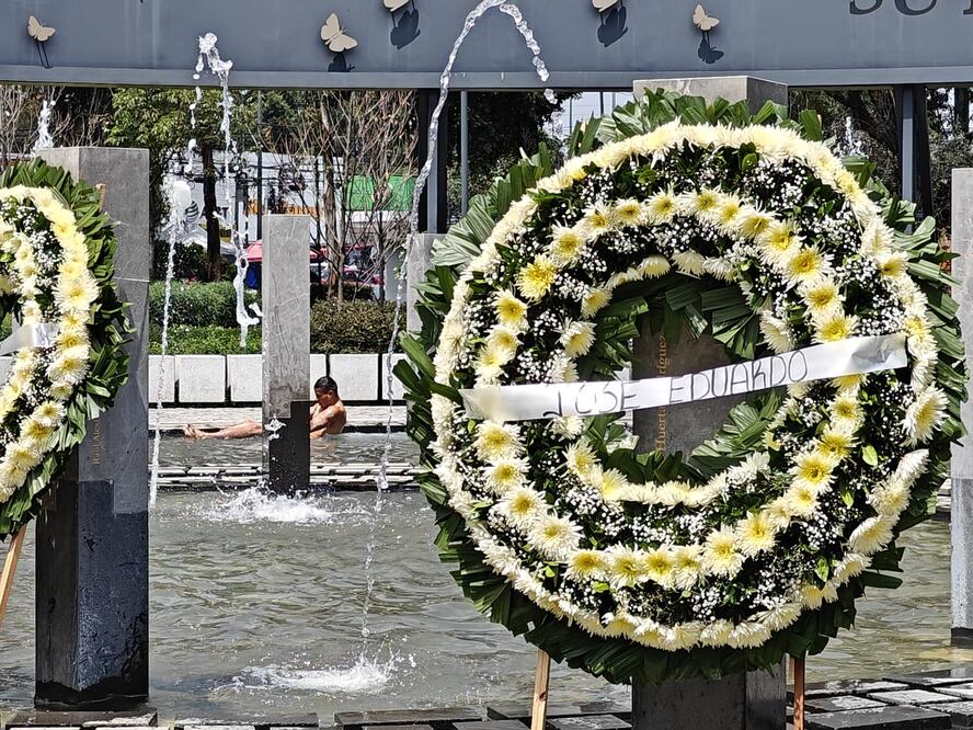 A 7 Años de la tragedia del Colegio Rébsamen, el olvido y el dolor persisten en un memorial abandonado. Foto: David Fuentes