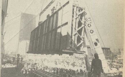 Traslado del mural de Rivera creó momentos de alta tensión para Dolores Olmedo y citadinos curiosos, en 1986