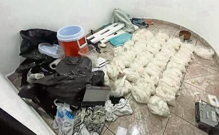 Decomisan en Michoacán 800 kg de metanfetamina 