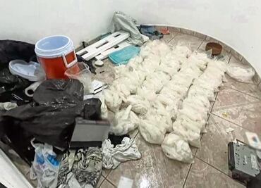 Decomisan en Michoacán 800 kg de metanfetamina