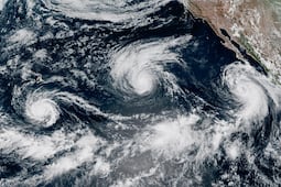 ALERTA EN EL PACÍFICO: tres huracanes avanzan al mismo tiempo, dos de categoría 4; ¿qué provoca El Niño?