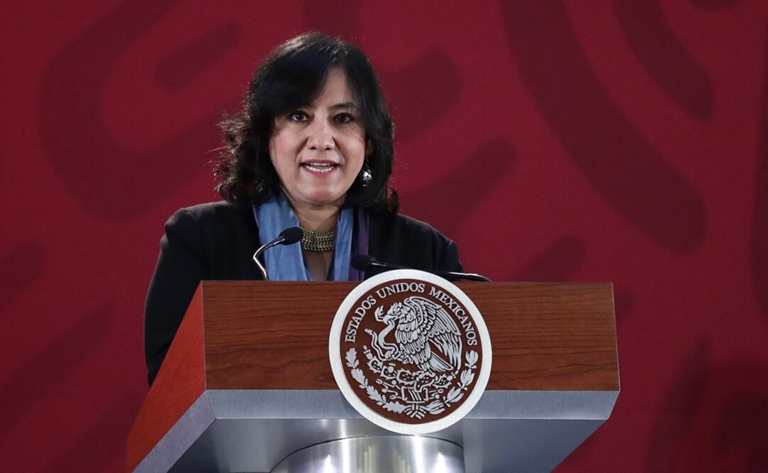 Titular de la Secretaría de la Función Pública, Irma Eréndira Sandoval. FOTO: Archivo