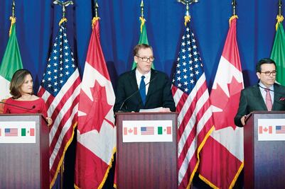 Las negociaciones del TLCAN se alargan