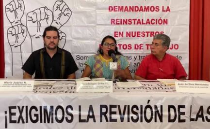 Profesores despedidos de Universidades del Bienestar exigen a AMLO reinstalación inmediata