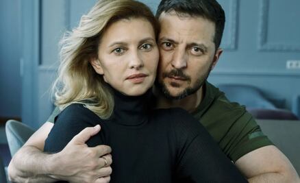 Controvertida sesión de fotos de Zelensky y su esposa para Vogue