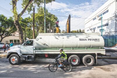 Pega escasez de agua en Coyoacán antes de obras