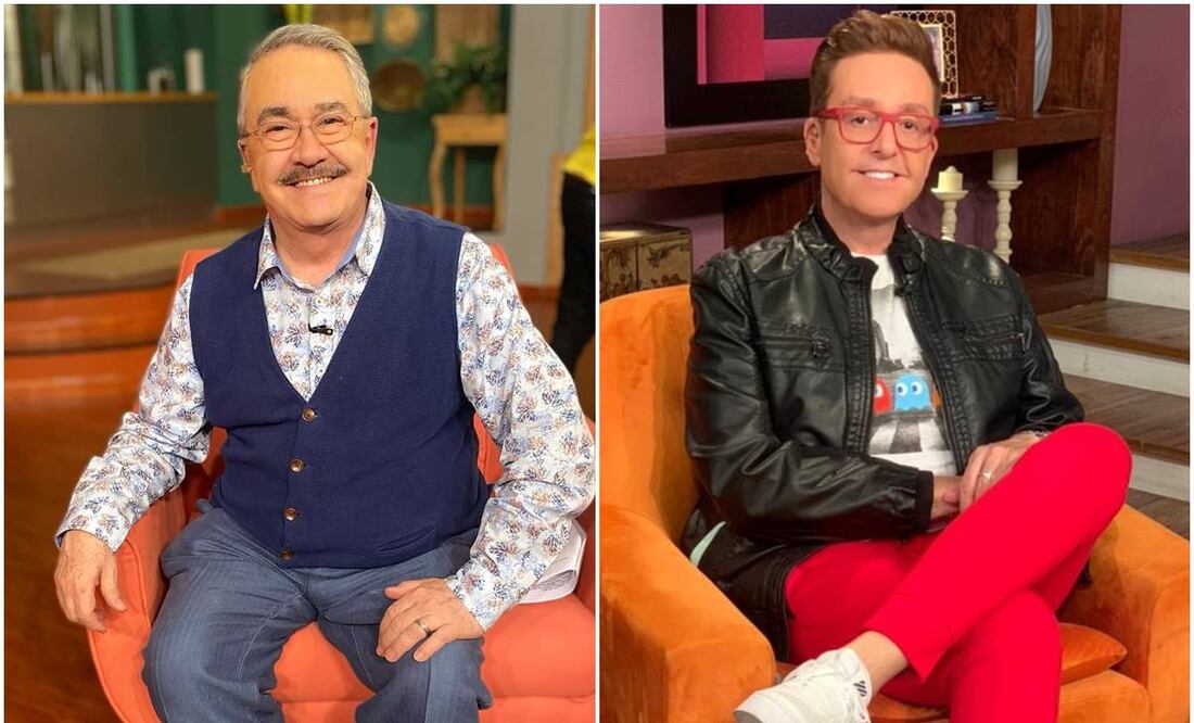 Pedro Sola y Daniel Bisogno, compañeros en "Ventaneando". Foto: Instagram