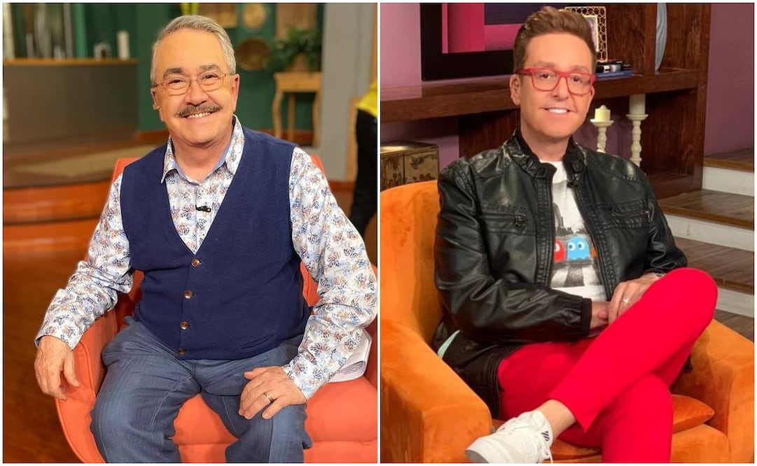 Pedro Sola y Daniel Bisogno, compañeros en "Ventaneando". Foto: Instagram