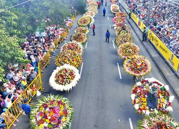 Concluye con silleteros Feria de las Flores de Medellín