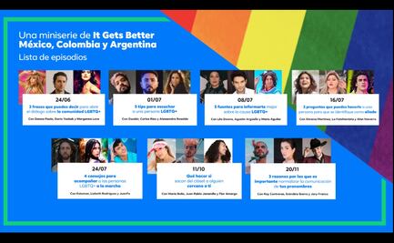 Alessandra Rosaldo, Danna Paola y Lila Downs se suman a miniserie con temáticas LGBTQ+