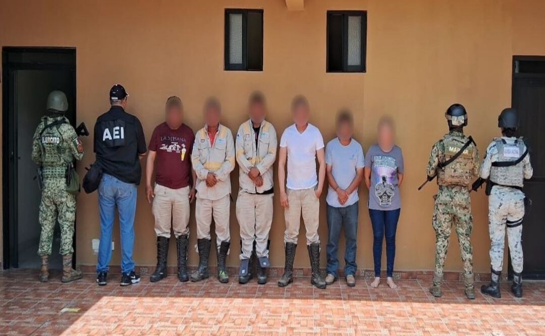 Rescatan a seis trabajadores secuestrados en Juchitán; entre ellos, empleados de CFE y Tren Interoceánico. Foto: Especial