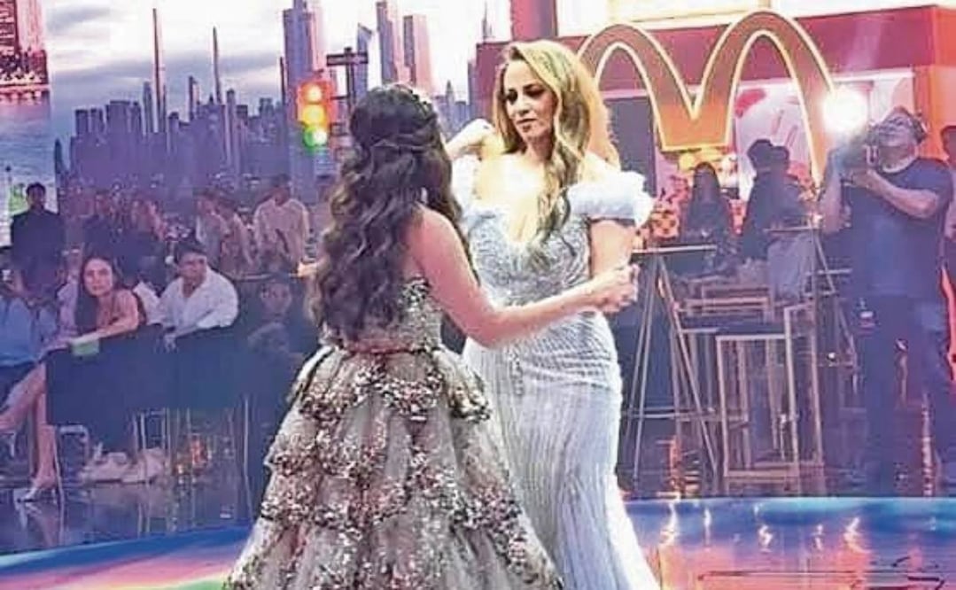 María Fernanda tuvo una lujosa celebración de XV años en marzo pasado en Tabasco, con la participación de artistas como Belinda y J Balvin. Foto: Especial