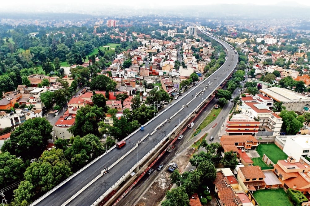 La Autopista Urbana Sur irá desde San Fernando hasta la caseta de la autopista México-Cuernavaca (JOACO SÁNCHEZ)