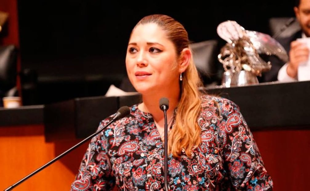 Verónica Camino Farjat, senadora de Morena. Foto: Especial