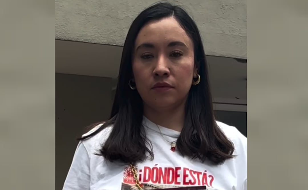 Karla Lechuga, madre de Jeshua Cisneros Lechuga, un joven desaparecido desde el 13 de noviembre de 2025 (19/08/2026). Foto: Especial