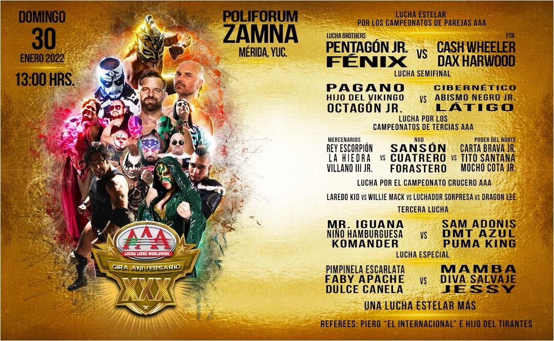 FOTO: Twitter: @luchalibreaaa