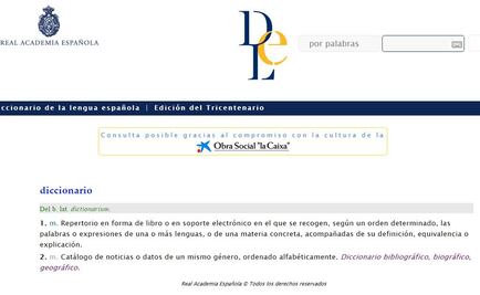RAE mejora y enriquece su diccionario en línea