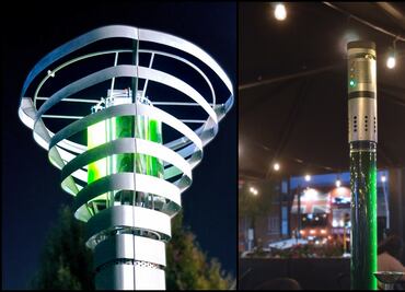 Mexico company BiomiTech designs microalgae system for air cleaning