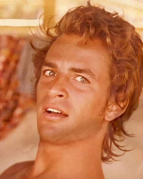 El productor musical Luis Mircoli, exesposo de Dulce y padre de su hija Romina. Dulce compartió esta foto de su juventud en redes sociales.