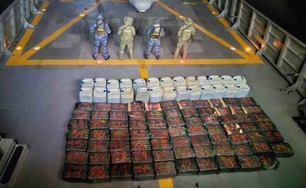 Aseguran cargamento histórico de 8 toneladas de droga en Michoacán; hay 23 detenidos