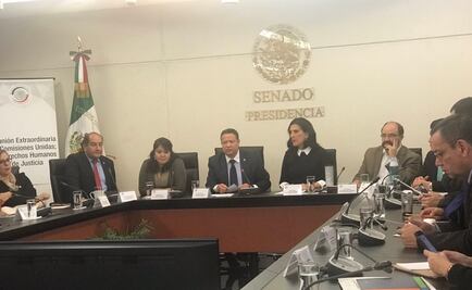 Se reúnen senadores para elegir terna de la CNDH
