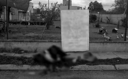 Abandonan restos humanos con mensaje en Zumpango