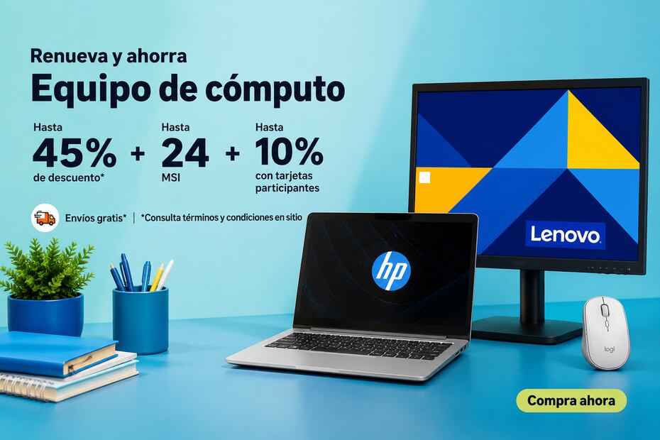 Hasta el 13 de septiembre de 2026, Amazon contará con descuentos especiales en artículos seleccionados de su área de cómputo. Foto: Generada con IA