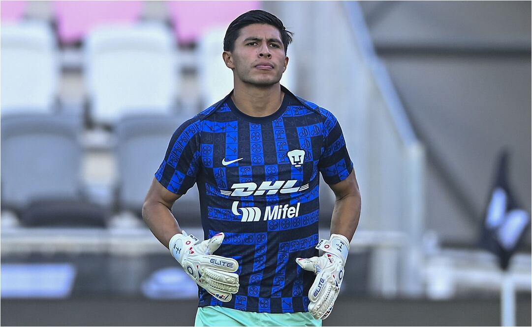 Miguel Paul portero de los Pumas contra Inter Miami en la Leagues Cup. FOTO: IMAGO7