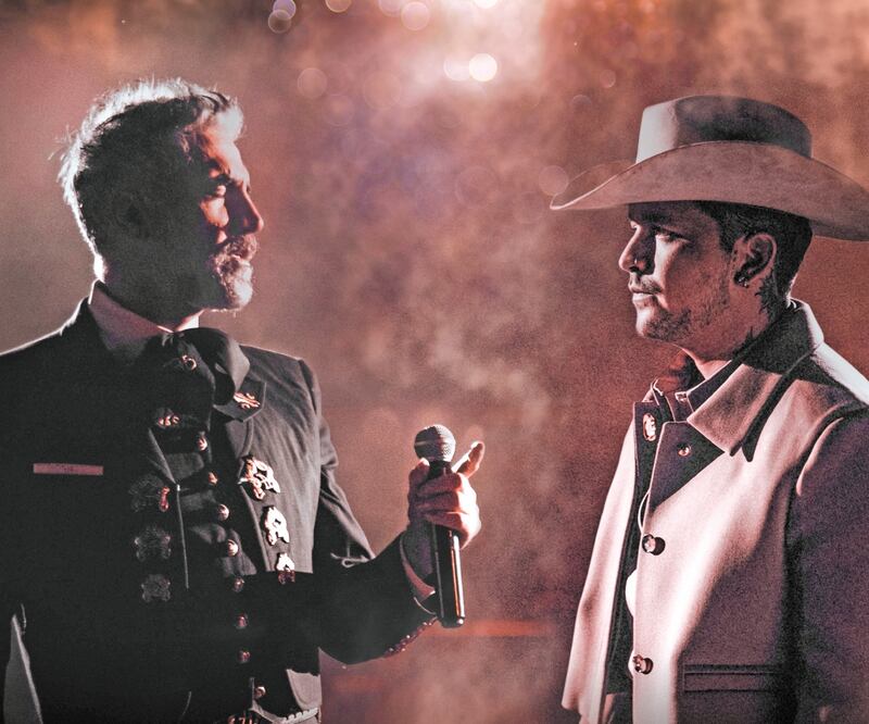 Grabaron un tema ranchero con una dosis de mariachi. FOTOS: UNIVERSAL MUSIC