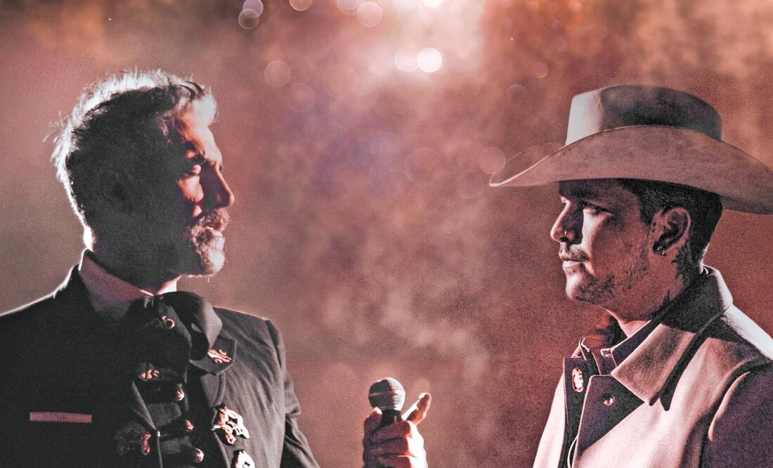 Grabaron un tema ranchero con una dosis de mariachi. FOTOS: UNIVERSAL MUSIC