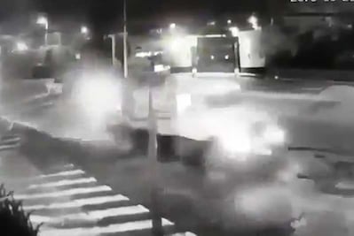 Captan choque de pipa cargada de chapopote en Constituyentes