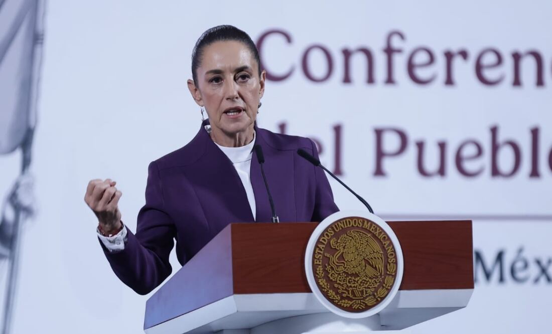 Conferencia matutina en Palacio Nacional del 4 de marzo de 2025. Foto: Fernanda Rojas / EL UNIVERSAL