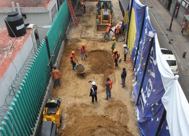 Concluye reparación de socavón en Anillo Periférico; oquedad tenía nueve metros de profundidad