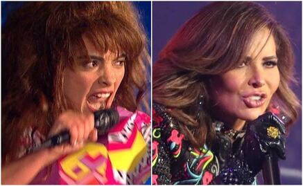 FOTOS: Así se ve Scarlet Gruber caracterizada como Gloria Trevi 