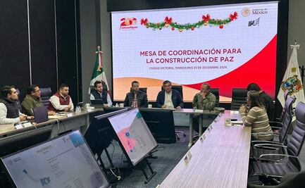 Tamaulipas refuerza seguridad en Navidad; Gobernador alienta preservar la paz y tranquilidad 