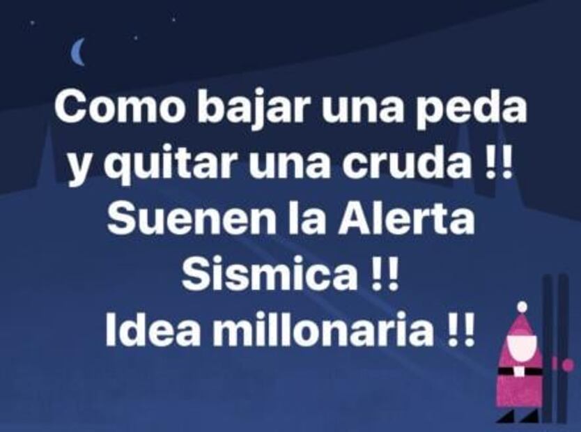 Sismo navideño desata sustos y memes 