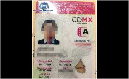 Identifican a Lozoya en España por su licencia de conducir