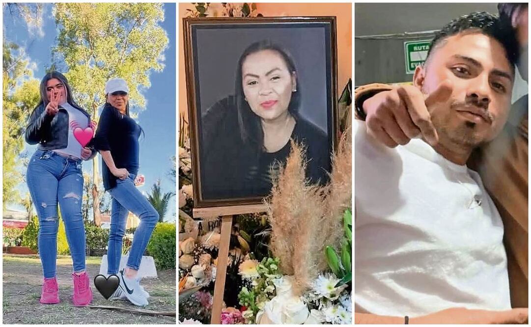 El féretro de Anaiza fue rodeado por flores blancas en señal del cariño que amigos y familiares le tenían, mientras circula en redes sociales el rostro de Esteban “N”. (24/01/2025) Foto: Especial