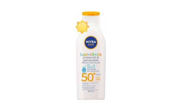 Compra aquí: NIVEA SUN KIDS Protector Solar Corporal Protect & Sensitive (200 ml)