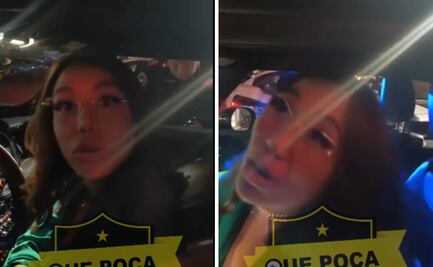 Mujer insulta a policía de CDMX tras ser detenida por conducir en sentido contrario; "no me vas a mandar, pin... mugrosito"