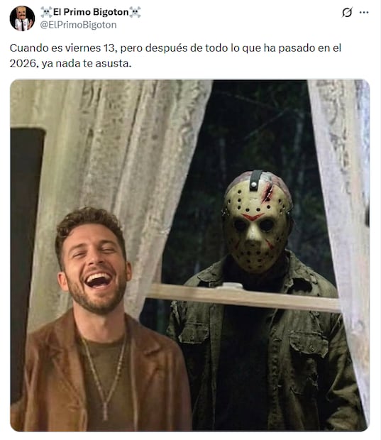 Memes de este viernes 13 de marzo de 2026. Foto: X