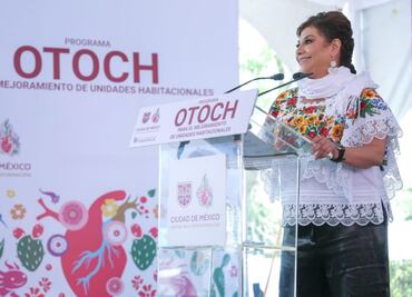 Clara Brugada presenta “Otoch”, programa para el mejoramiento de unidades habitacionales en CDMX; inversión llegará a 600 mdp
