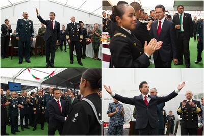 Fuerzas armadas contribuyen a una mejor nación: EPN