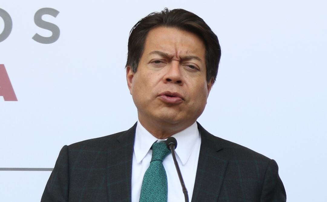 Coordinador de Morena en la Cámara de Diputados, Mario Delgado / Archivo. EL UNIVERSAL