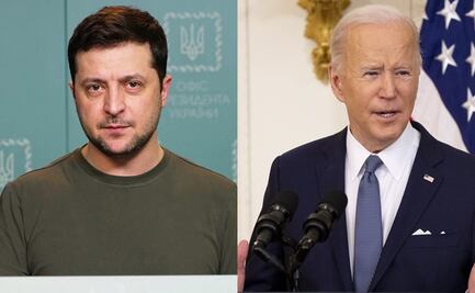 “Debemos detener al agresor lo antes posible”, dice Volodimir Zelensky tras llamada con Joe Biden