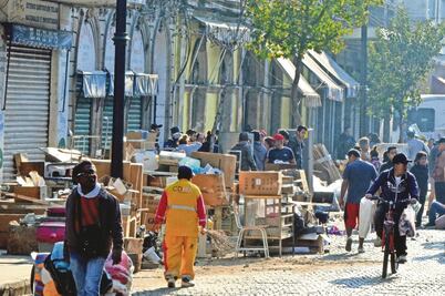 “Aquí nos quedamos; no tenemos a dónde ir”