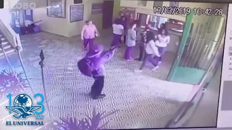 Así fue el inicio de la masacre en escuela de Brasil