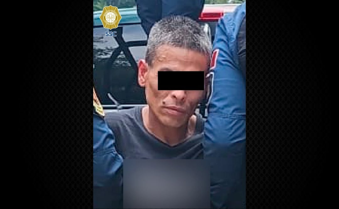 Detienen a hombre por asaltar a mujer en Miguel Hidalgo; lo ligan a robos en casas habitación. Foto: Especial