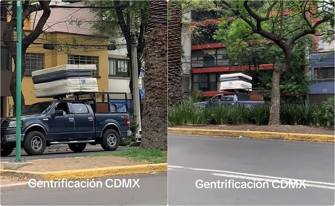 Los usuarios de redes sociales están impactados por la gentrificación en CDMX, pero ¿el sonido del Fierro Viejo en inglés es real?/ Foto: captura de TikTok